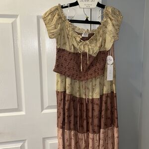 Sienna Sky Multicolor Skirt Set